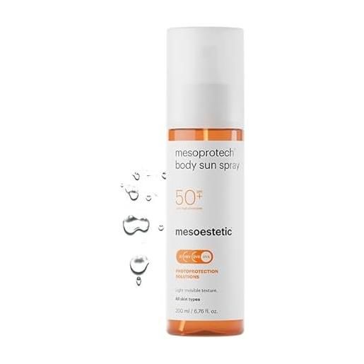 Mesoestetic mesoprotech® body sun spray protector solar body spray