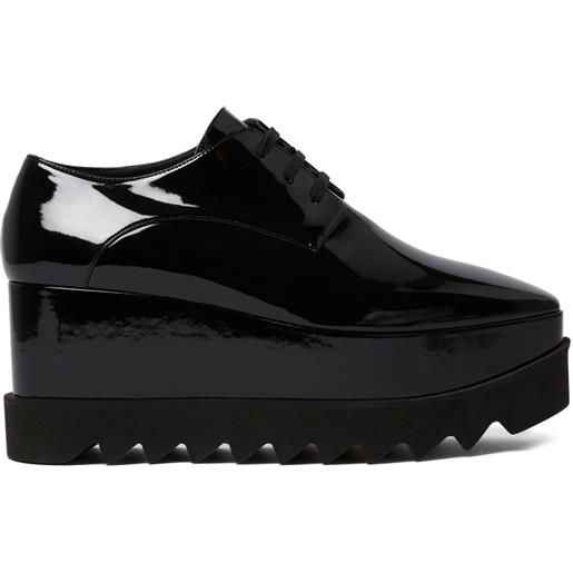 Stella McCartney oxford elyse shiny 80mm - nero