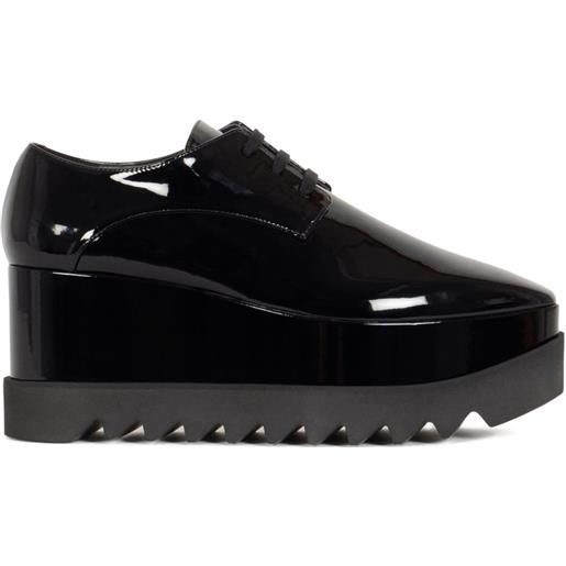 Stella McCartney oxford elyse shiny 80mm - nero