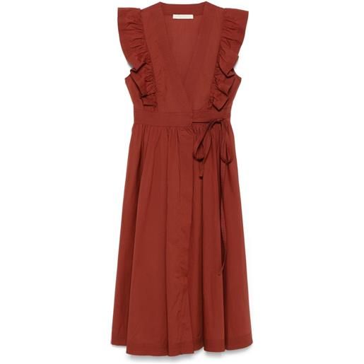 Vanessa Bruno abito midi ermione - marrone