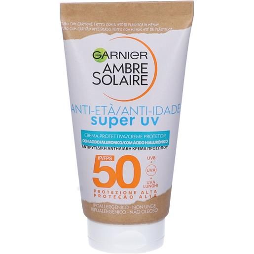 L'oreal Italia SpA Div. CPD garnier ambre solaire anti-age super uv crema protettiva viso spf50+ 50 ml solare