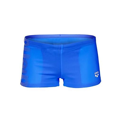 Arena logo costume bambino mare e piscina, costume da bagno in morbido tessuto ad asciugatura rapida, costume mare bambini con fodera frontale
