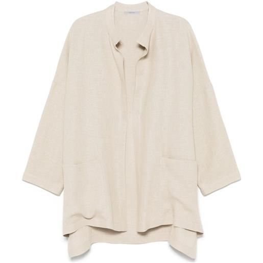Dusan cappotto in lino - toni neutri