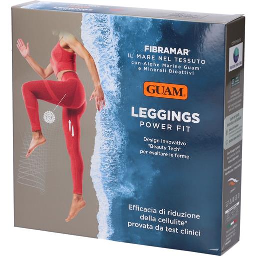 Guam leggings power fit rosso l/xl 1 pz altro