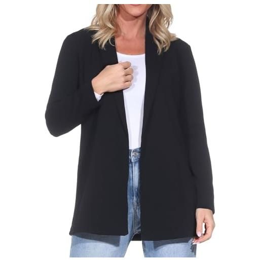 JDY giacca leggera da donna blazer JDY. Geggo, nero, xxl