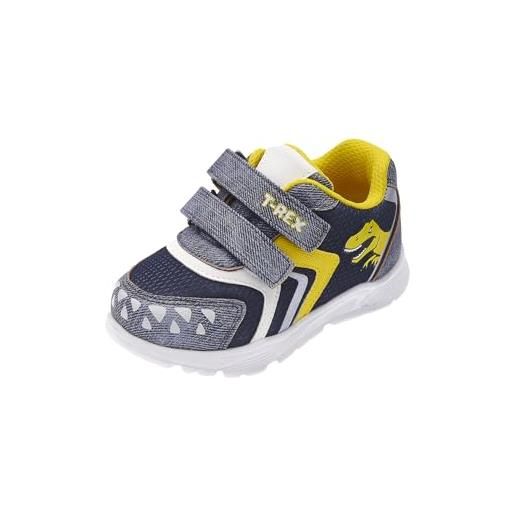 Chicco, scarpe bambino e bambina, sneaker con suola leggera e chiusura con doppio strappo, scarpe bambine e ragazze/bambini e ragazzi, designed in italy