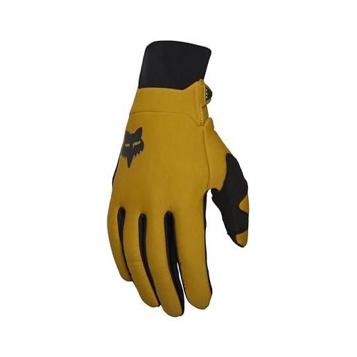 Fox Racing guanti unisex per adulti fox defend thermo mustard m