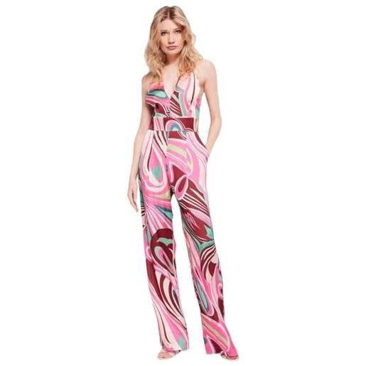 Denny Rose tuta jumpsuit senza maniche da donna marchio, modello 311dd20017, realizzato in sintetico. 40 rosa
