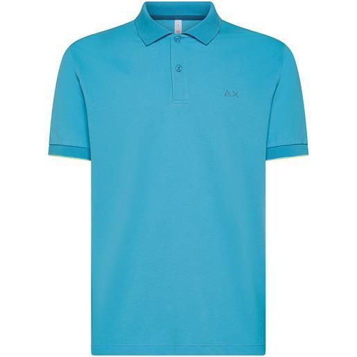 SUN 68 polo con piping