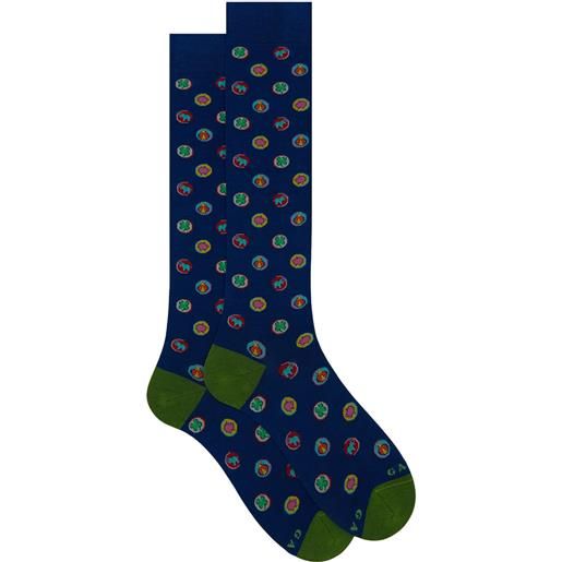 GALLO calza lunga cotone superlight simboli