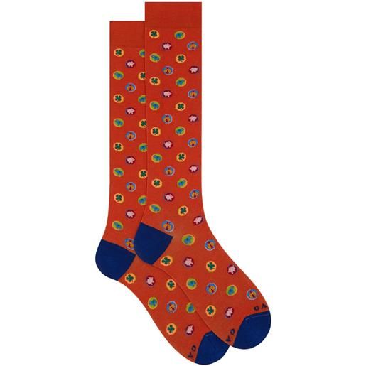 GALLO calza lunga cotone superlight simboli