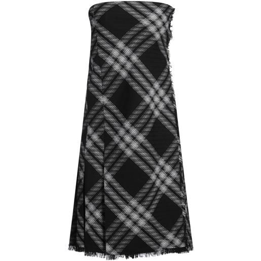 BURBERRY - vestito midi