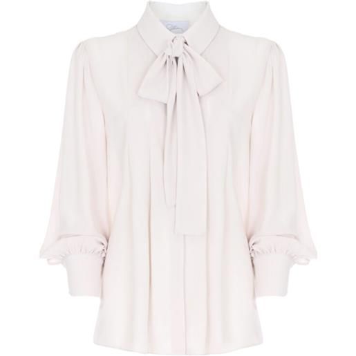 SoAllure camicia con fiocco in georgette