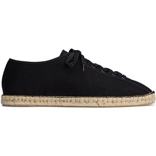 LEMAIRE espadrilles linoleum - nero