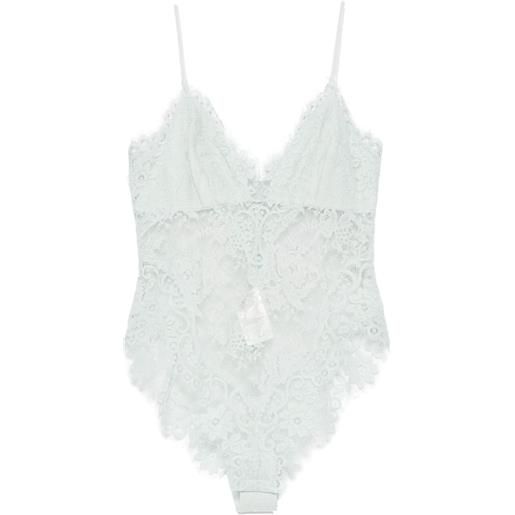 ZIMMERMANN body lace teddy - verde