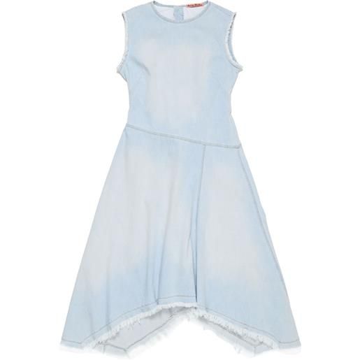 Acne Studios abito asimmetrico - blu