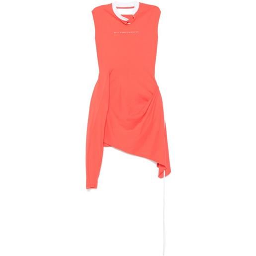 Ottolinger abito corto con dettaglio cut-out - rosso