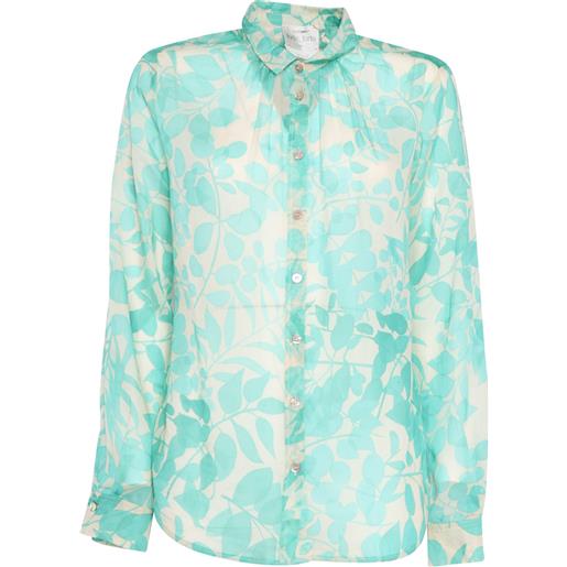 FORTE FORTE camicia regular stampa nuages fleuris