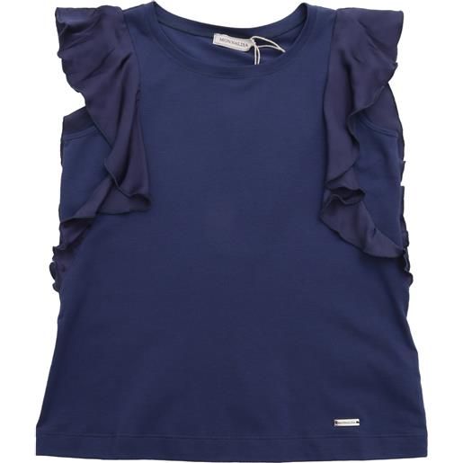 Monnalisa canotta galette jersey di