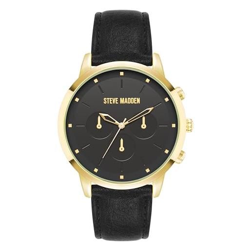 Steve Madden Orologio Uomo SMWS032 - Design Iconico E Alla Moda