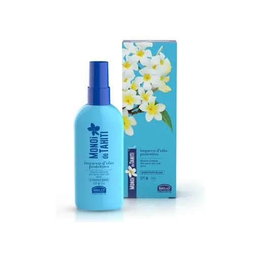 Helan - monoi de tahiti impacco d'olio protettivo spray capelli spf 6+ confezione 100 ml