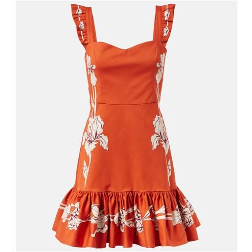 La DoubleJ abito corto gingerbread in misto cotone