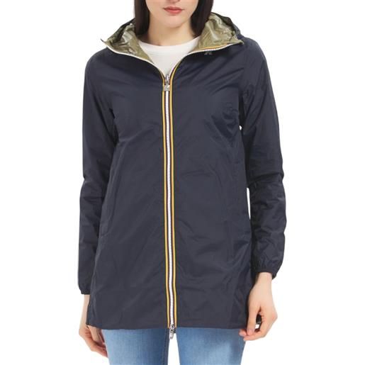 K-WAY giubbino sophie plus. 2 reversible - k7123mw - green lichen-beige