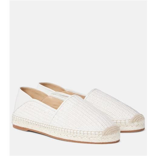 Manolo Blahnik espadrillas espadra in rafia