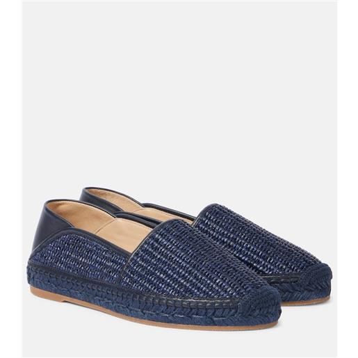 Manolo Blahnik espadrillas espadra in rafia