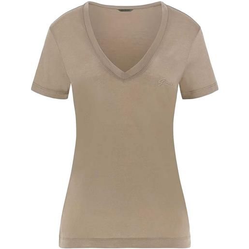 GUESS t-shirt scollo v light basic donna