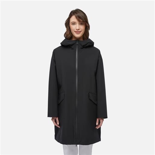 GEOX parka tessuto tecnico nero