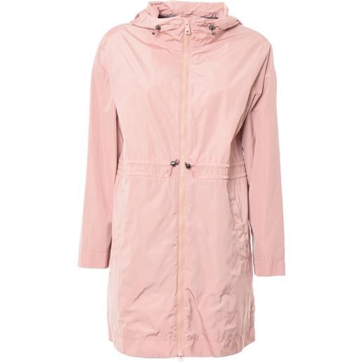GEOX trench con cappuccio rosa