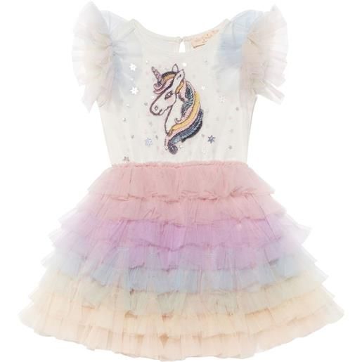 Tutu Du Monde abito unicorn - bianco