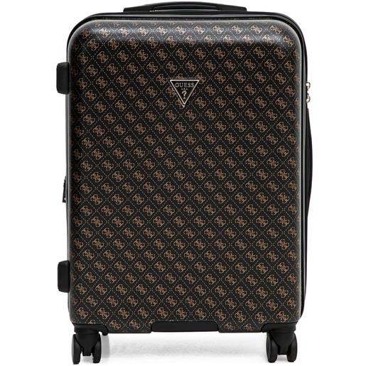 GUESS USA valigia con logo 4g - nero