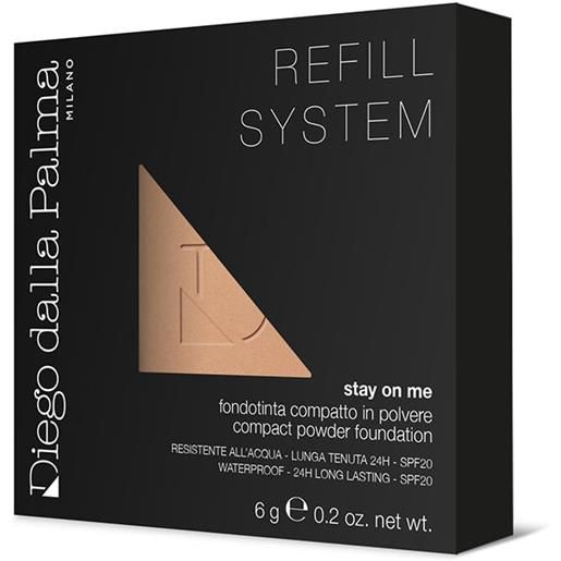 Diego Dalla Palma stay on me fondotinta compatto in polvere waterproof spf 20 54