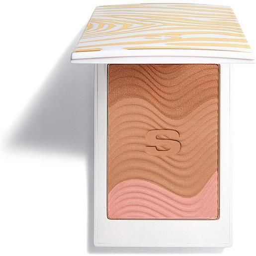 Sisley phyto-touche poudre eclat soleil blush tre colori miel cannelle