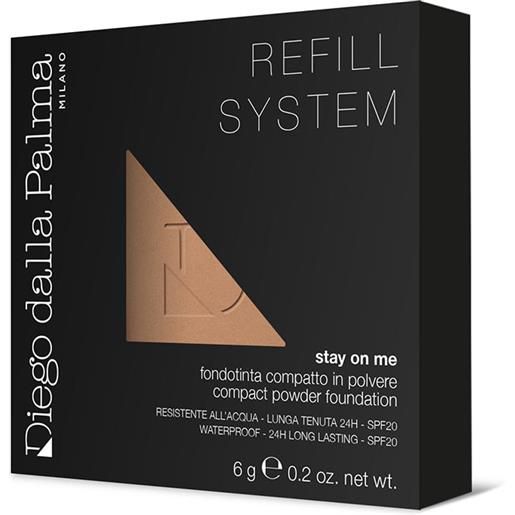 Diego Dalla Palma stay on me fondotinta compatto in polvere waterproof spf 20 56