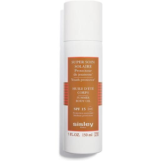 Sisley super soin solaire huile d'etè corps olio solare protettivo spf 15 corpo 150 ml