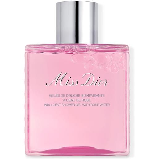 Dior miss Dior gel doccia generoso all'acqua di rosa per il corpo -