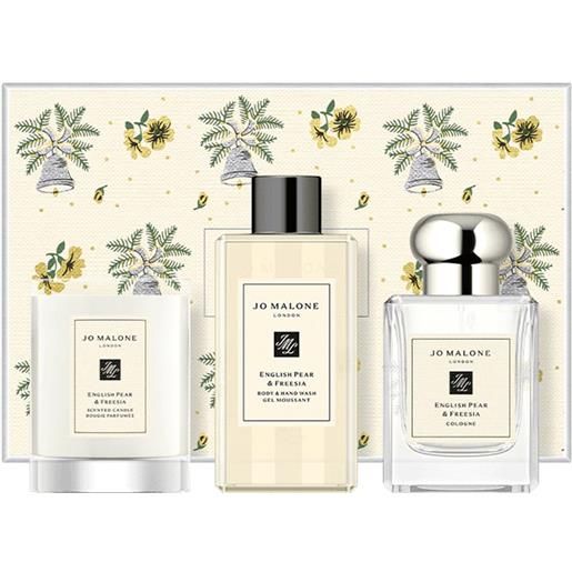 JO MALONE cofanetto pear & fresia cologne unica