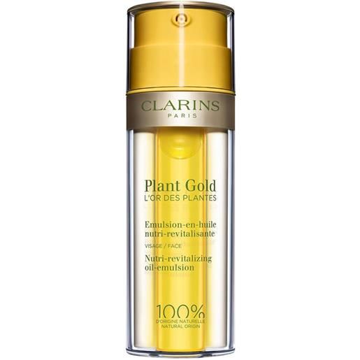 Clarins plant gold l'or des plantes olio viso illuminante 35 ml