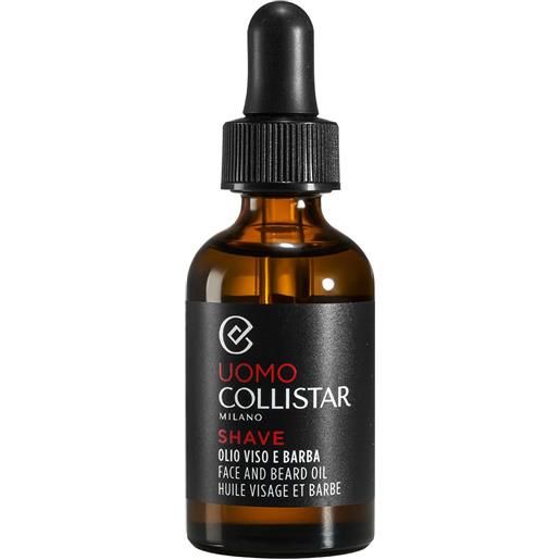 Collistar shave olio viso e barba 30 ml