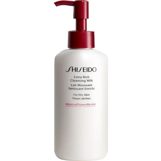 Shiseido global line extra rich cleansing milk latte detergente 125 ml