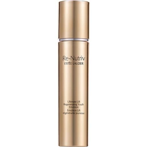 Estee Lauder re-nutriv ultimate lift regenerating youth emulsion emulsione idratante e rimpolpante 75 ml