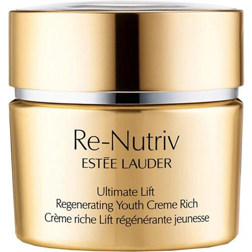 Estee Lauder re-nutriv lift regenerating youth creme rich crema viso 50 ml