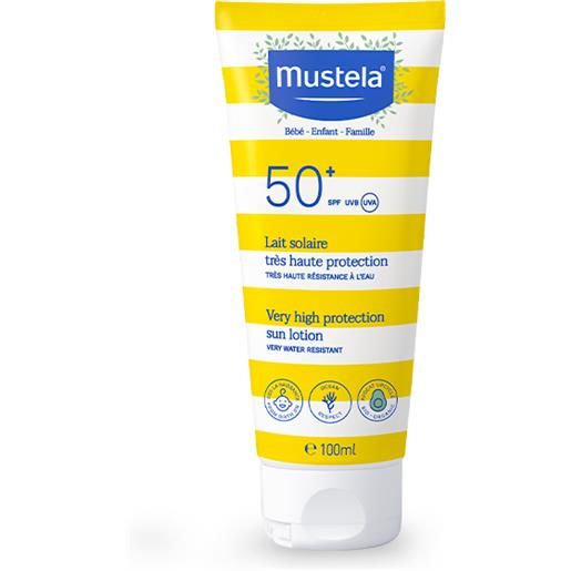 LAB.EXPANSCIENCE ITALIA mustela solare latte protezione molto alta spf 50+ bambino 100 ml