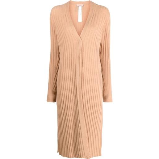 TWINSET cardigan a coste lungo - toni neutri