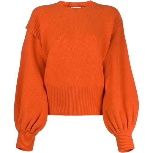 JW Anderson maglione con maniche a palloncino - blu