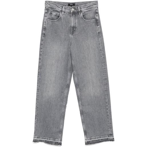 Theory jeans dritti - grigio