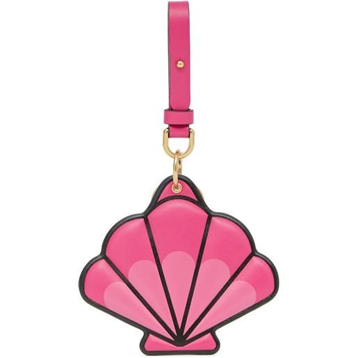 Moncler portachiavi in pelle - rosa